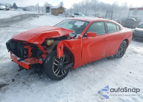 2019 Dodge Charger Sxt Awd из США, поврежденный, VIN 2C3CDXJG4KH533364